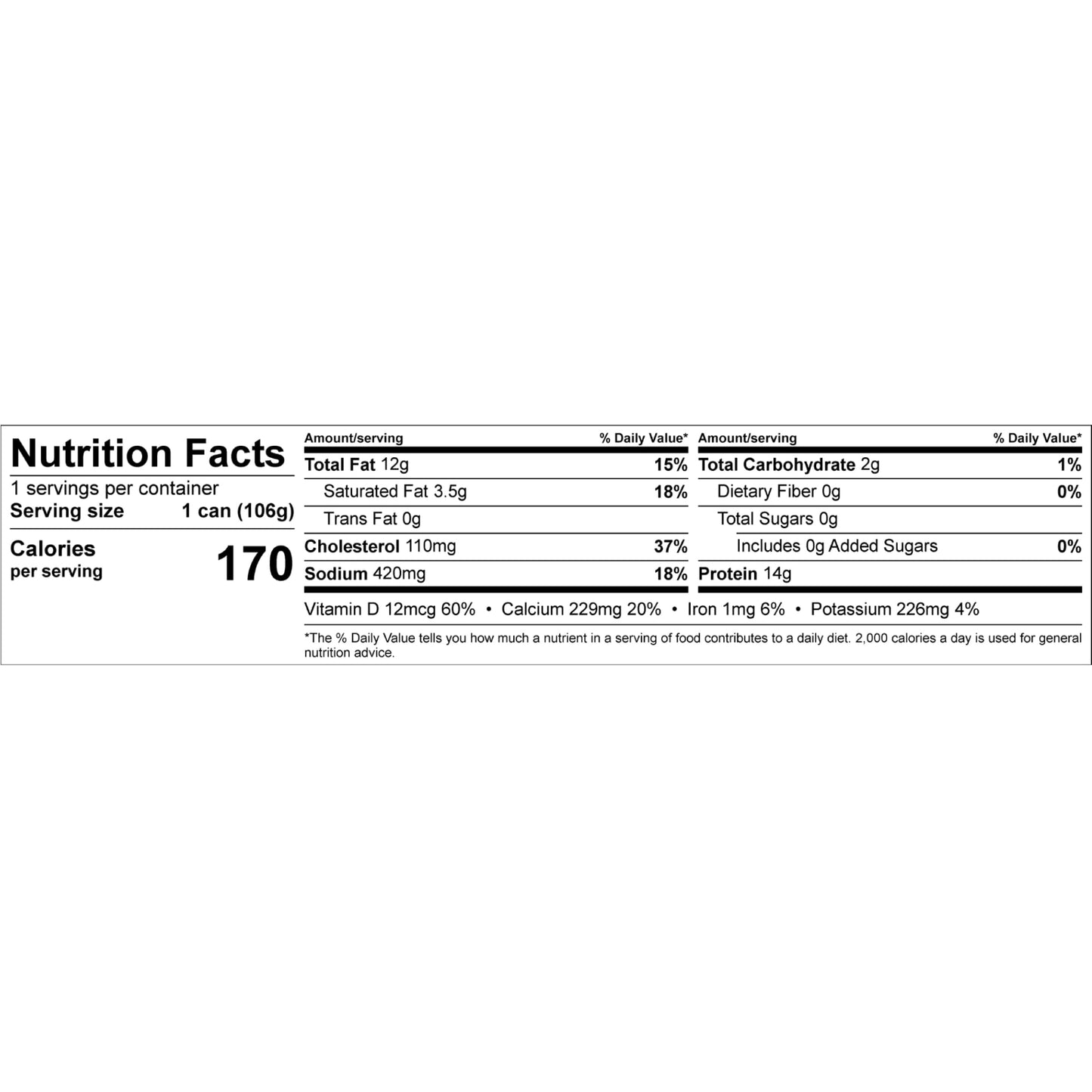 Chicken of the Sea Sardines in Olive Oil, 3.75 oz. Cans (Pack of 18), Wild Caught Canned Sardines, Packaging May Vary