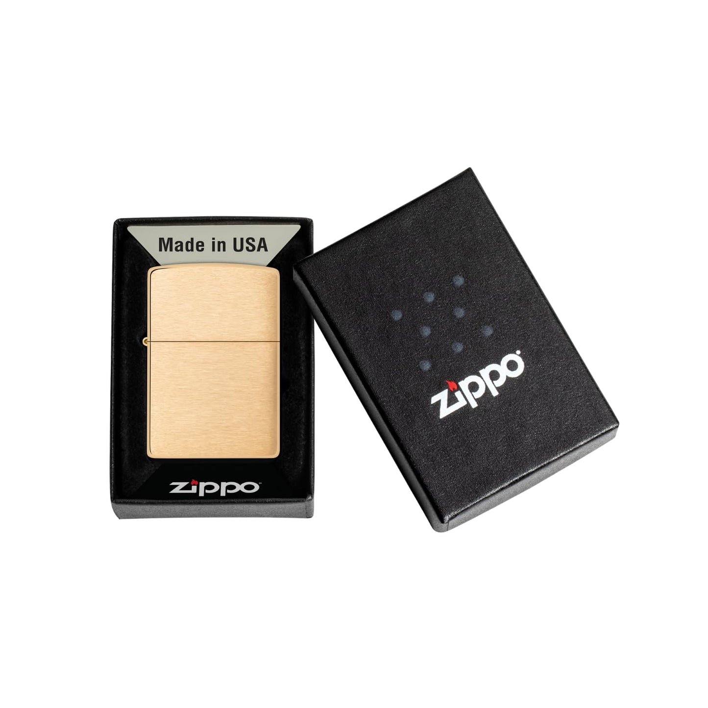 Zippo Brass Pocket Lighters