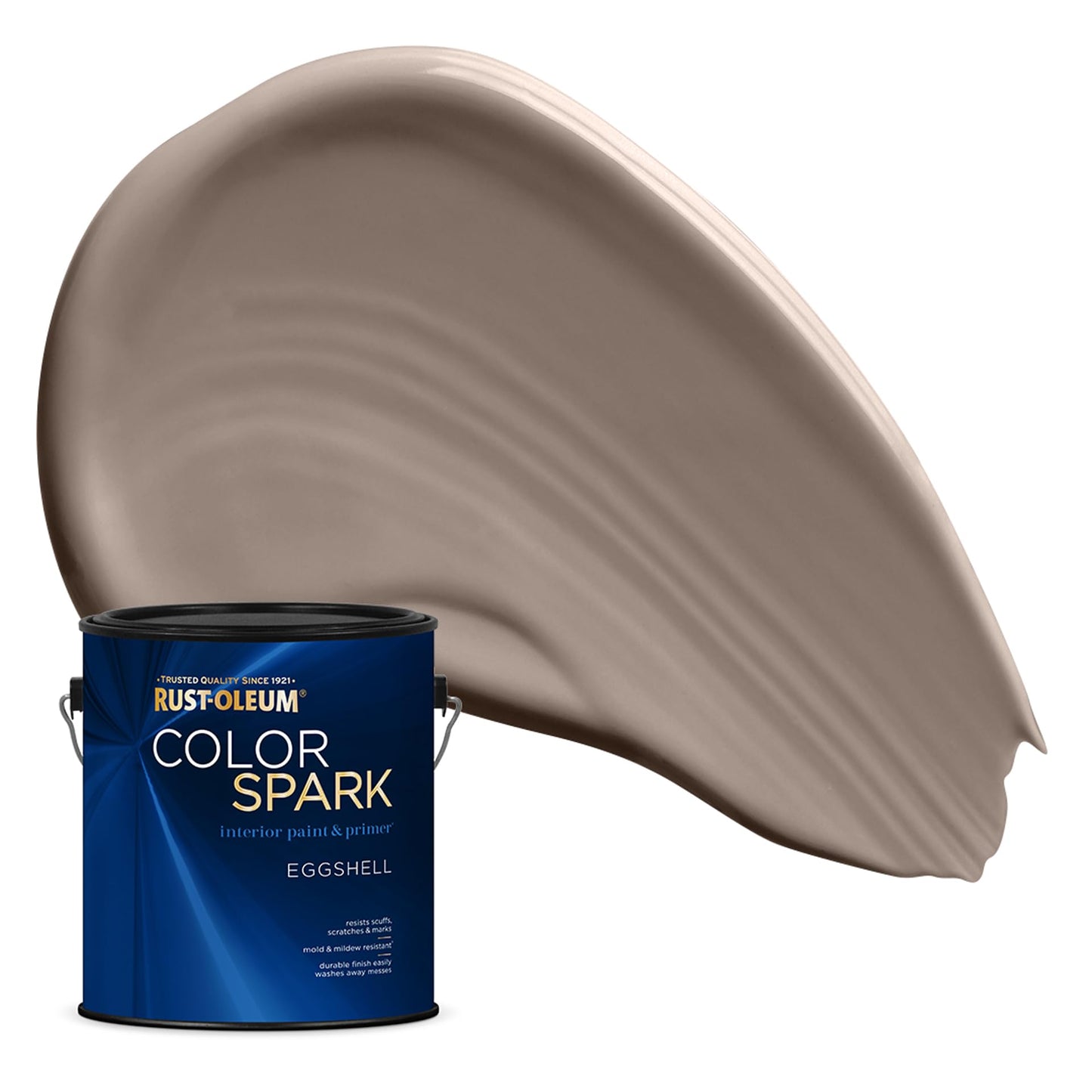 Rust-Oleum Color Spark Interior Paint and Primer in One, Eggshell, Bit of Barley, 1 Gallon