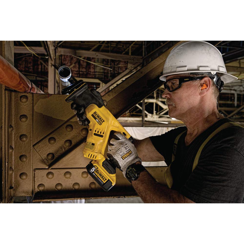 DEWALT 20V MAX Reciprocating Saw, 3,000 Strokes Per Minute, Variable Speed Trigger, Bare Tool Only (DCS380B)