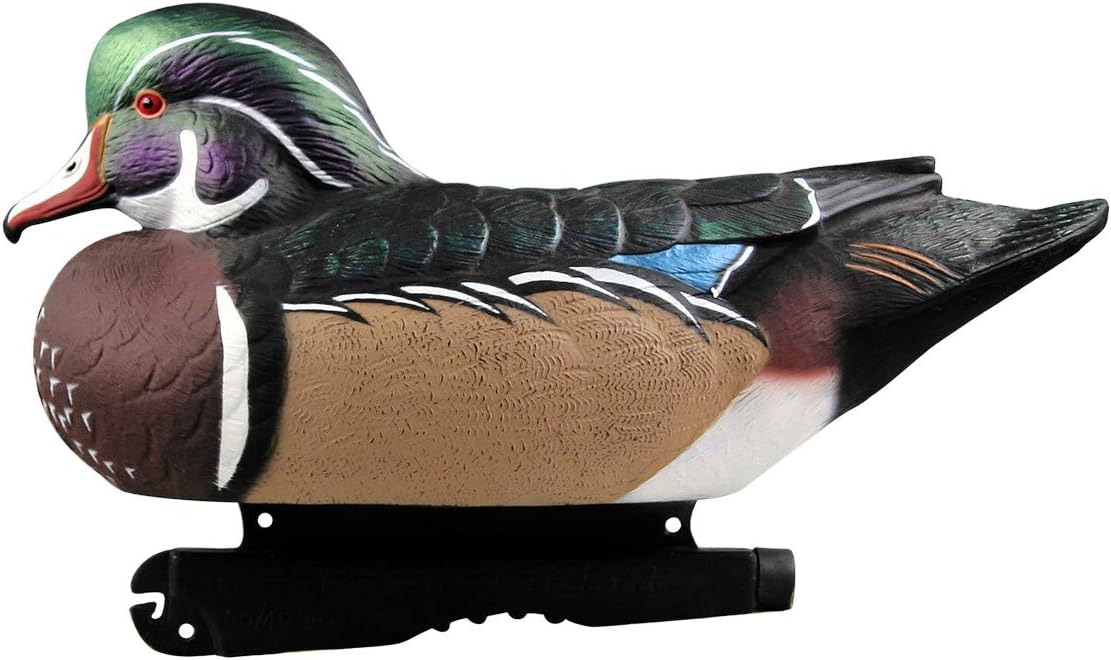 Avery Greenhead Gear GHG, Pro-Grade Lifesize Wood Duck Decoys, 73135-6 Pack