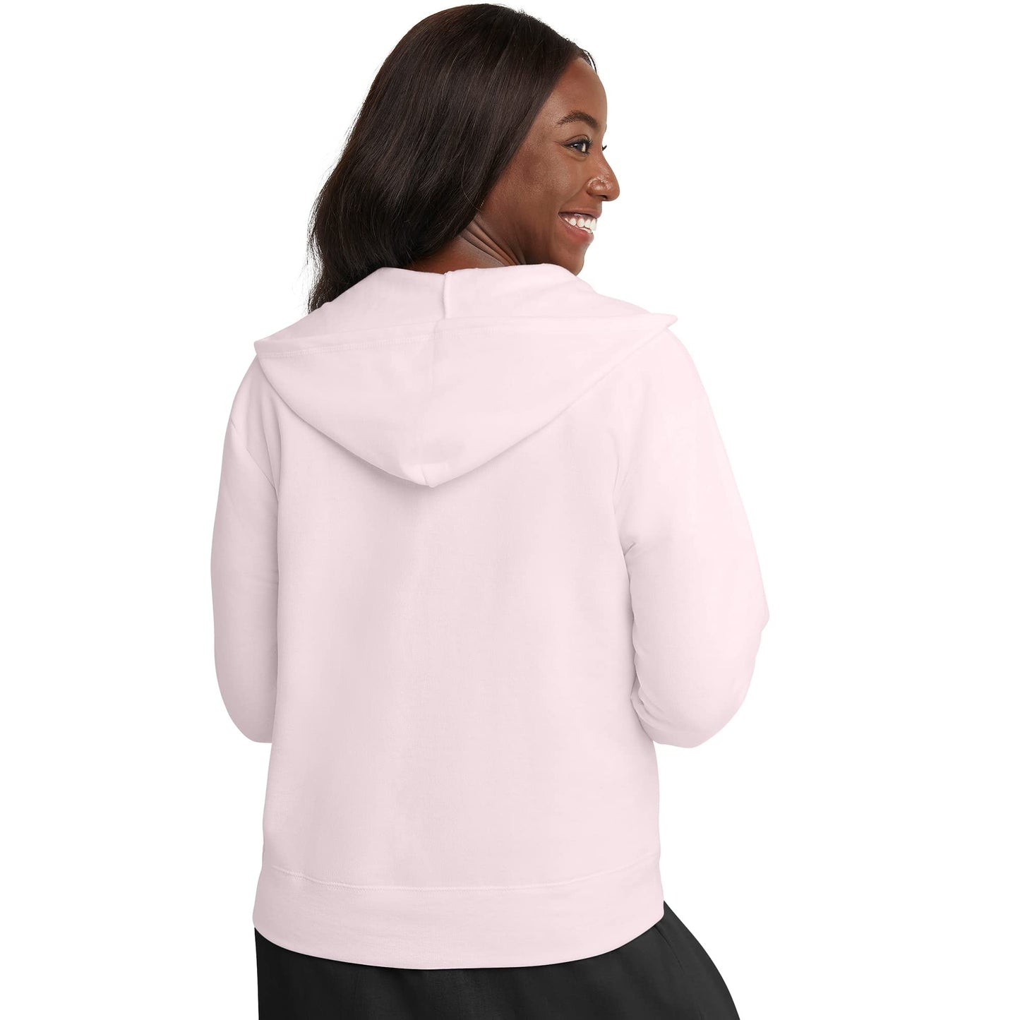 Hanes Women's Hoodie, Ecosmart Fleece Full-zip Hoodie, Zip-up Hooded Sweatshirt