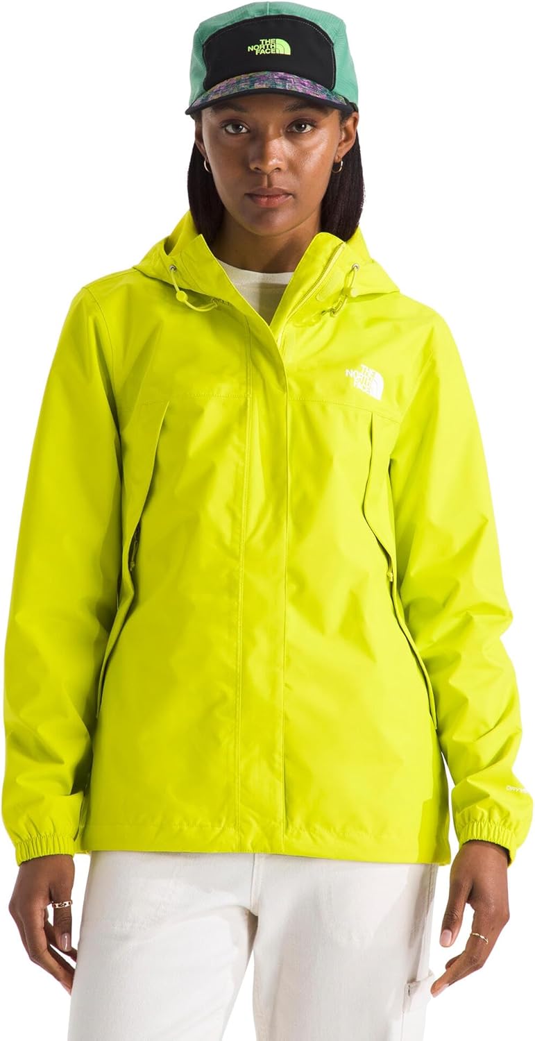 THE NORTH FACE Women's Antora Waterproof Jacket (Standard & Plus Size) | Breathable Rain Coat With Hood & Alpine Zip Pockets