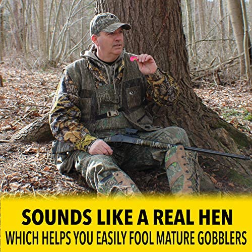 ESH Turkey Mouth Calls – Single or Multi-Pack (2, 3, or 6-Pack) Diaphragm Turkey Calls for Hunting – Variety of Reed Cuts for Realistic Hen Sounds – Perfect for Beginners and Pros