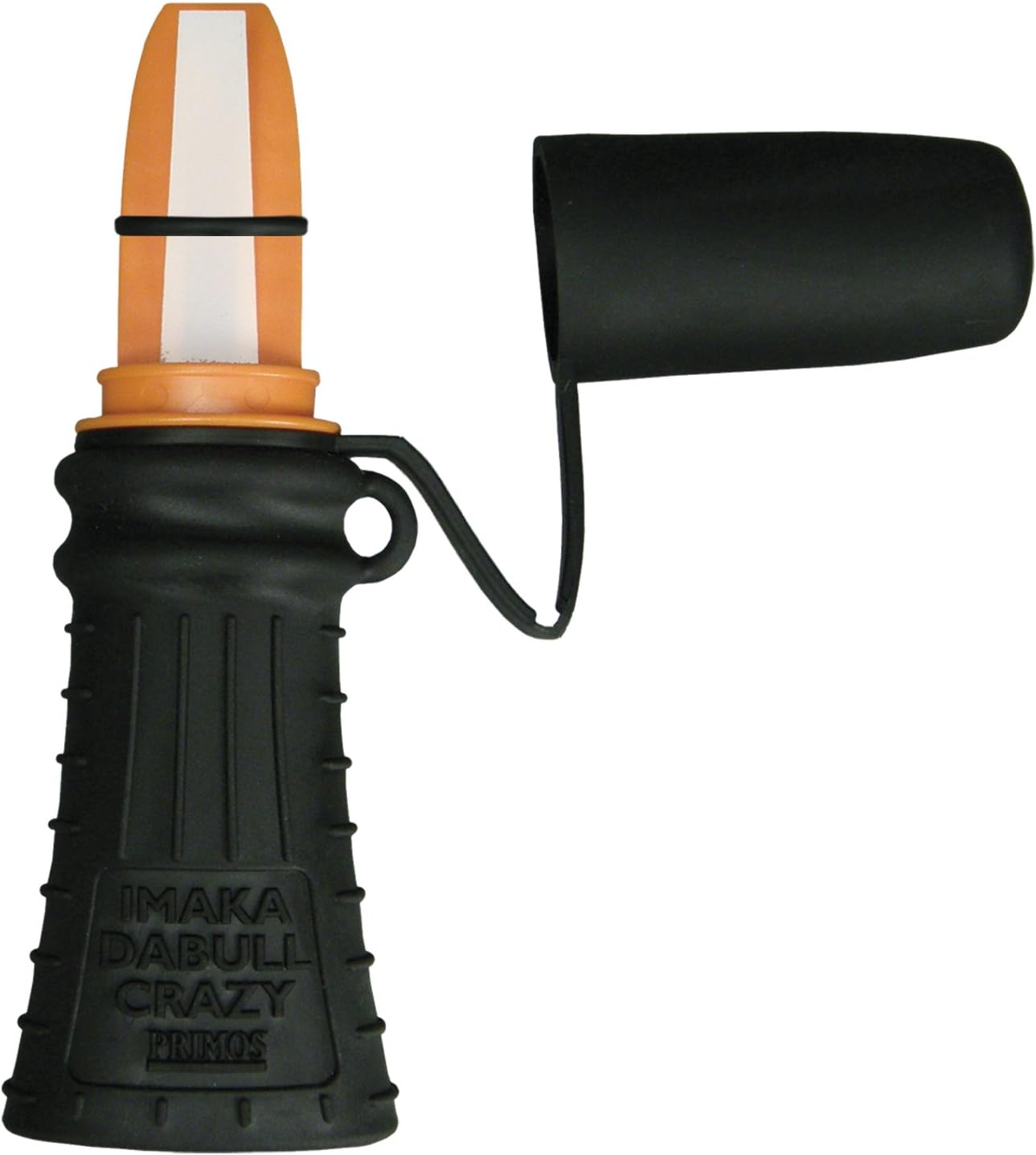 Primos Hunting 00935 IMAKA DA BULLCRAZY Elk Call, Close Range, Orange