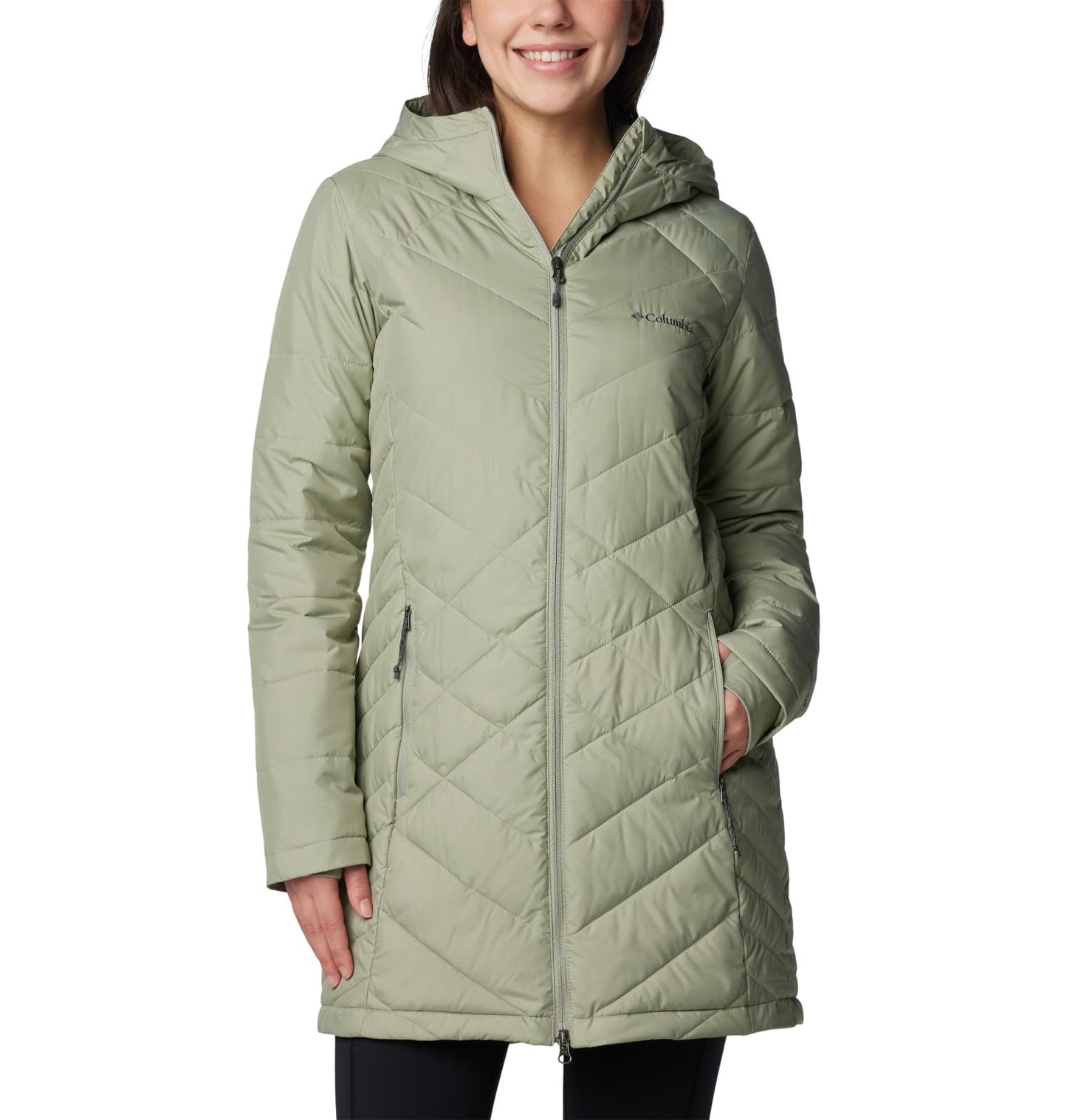 Columbia Women's Heavenly Long Hooded Jacket