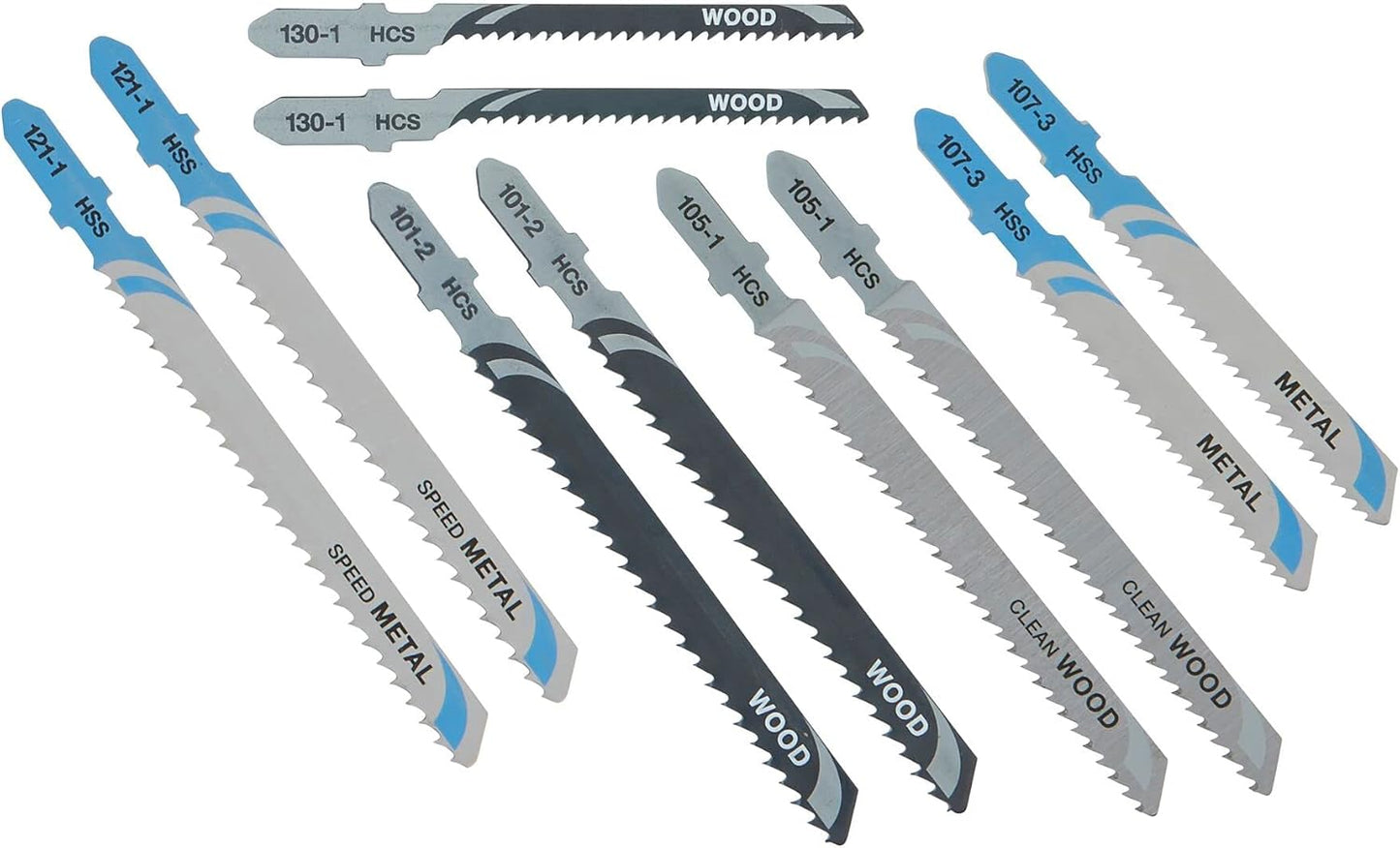 Dewalt DT2294-QZ Jigsaw Blade-Set (10 piece)