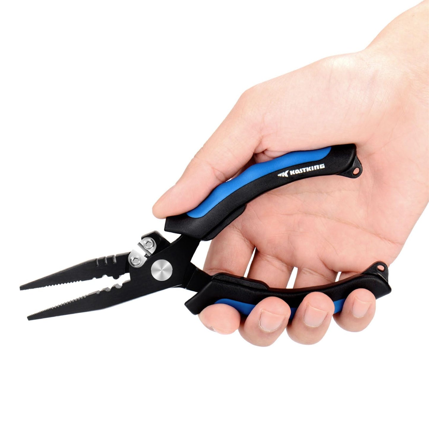 KastKing Intimidator Fishing Pliers, 7 inch Straight Nose