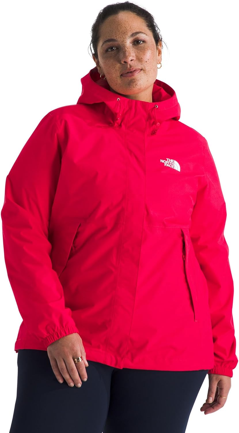 THE NORTH FACE Women's Antora Waterproof Jacket (Standard & Plus Size) | Breathable Rain Coat With Hood & Alpine Zip Pockets