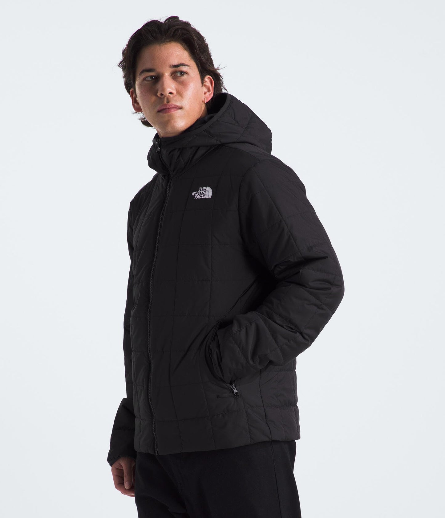 THE NORTH FACE Men's Junction Insulated Hoodie | Water Resistant With Heatseeker Insulation, 3-piece Hood & Zip Pockets
