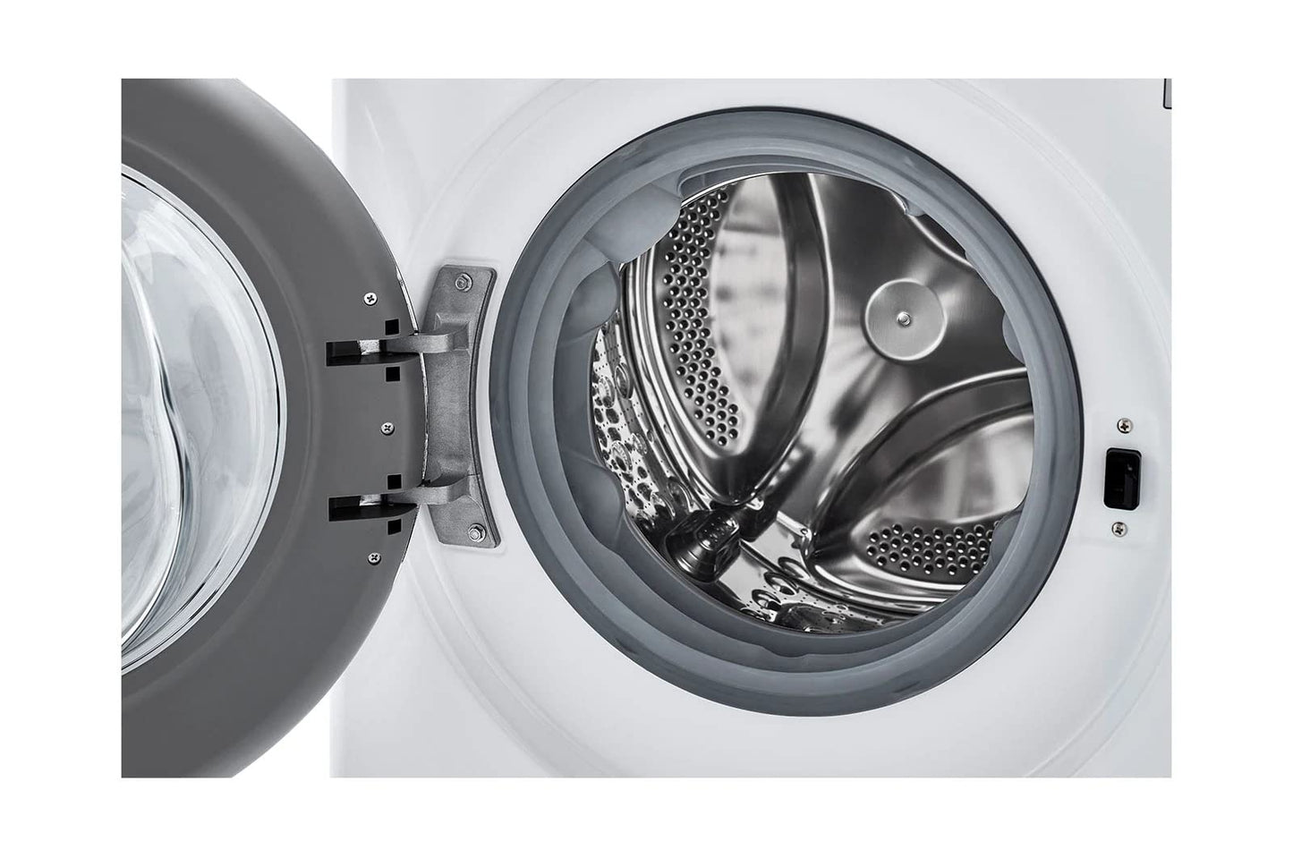 LG WM3555HWA 24 Inch Smart All In One Washer/Dryer with 2.3 cu. ft. Capacity, Wi-Fi Enabled, 14 Wash Cycles, 1400 RPM, Ventless, NeveRust Stainless Steel Drum, Quiet Operation, TrueBalance