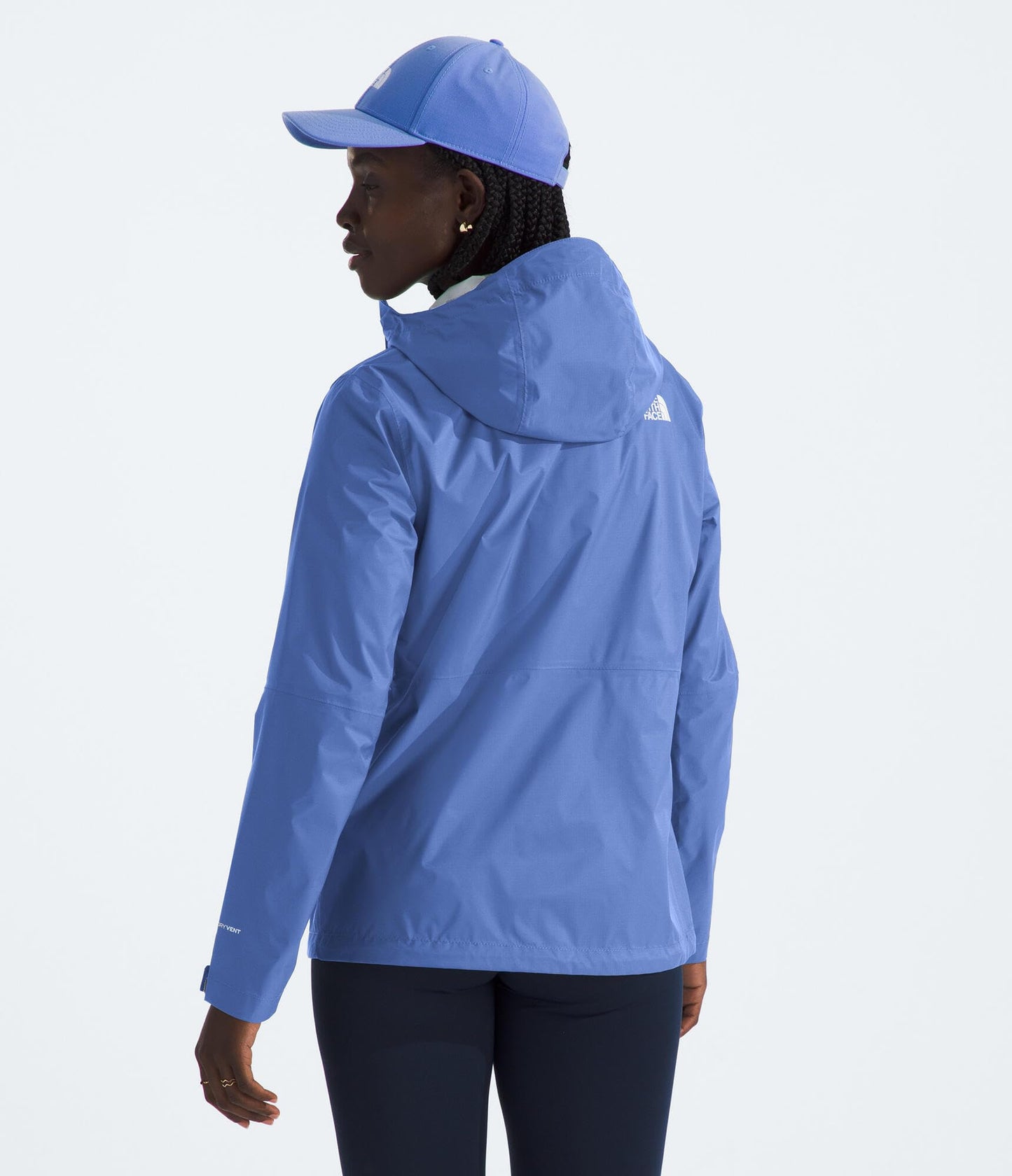 THE NORTH FACE Women's Alta Vista Rain Jacket | 3 Piece Hood With Adjustable Cinch-cord, Waterproof, Breathable