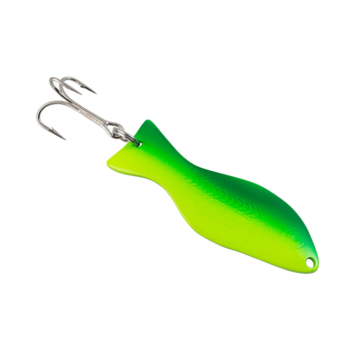 AL's Goldfish Lure Company, Rust Free Goldfish Freshwater Fishing Spoon, Treble Hook, Trout, Salmon, Bass, Walleye, Crappie, Panfish, and Pike. Sizes 3/16 oz., 1/4 oz. or 1/2 oz
