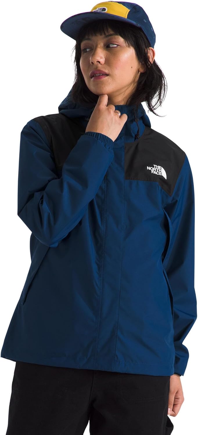 THE NORTH FACE Women's Antora Waterproof Jacket (Standard & Plus Size) | Breathable Rain Coat With Hood & Alpine Zip Pockets