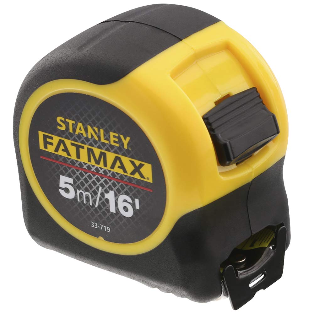 Stanley Tools FatMax 33-740 40-Foot Tape Rule with BladeArmor Coating,black; Yellow