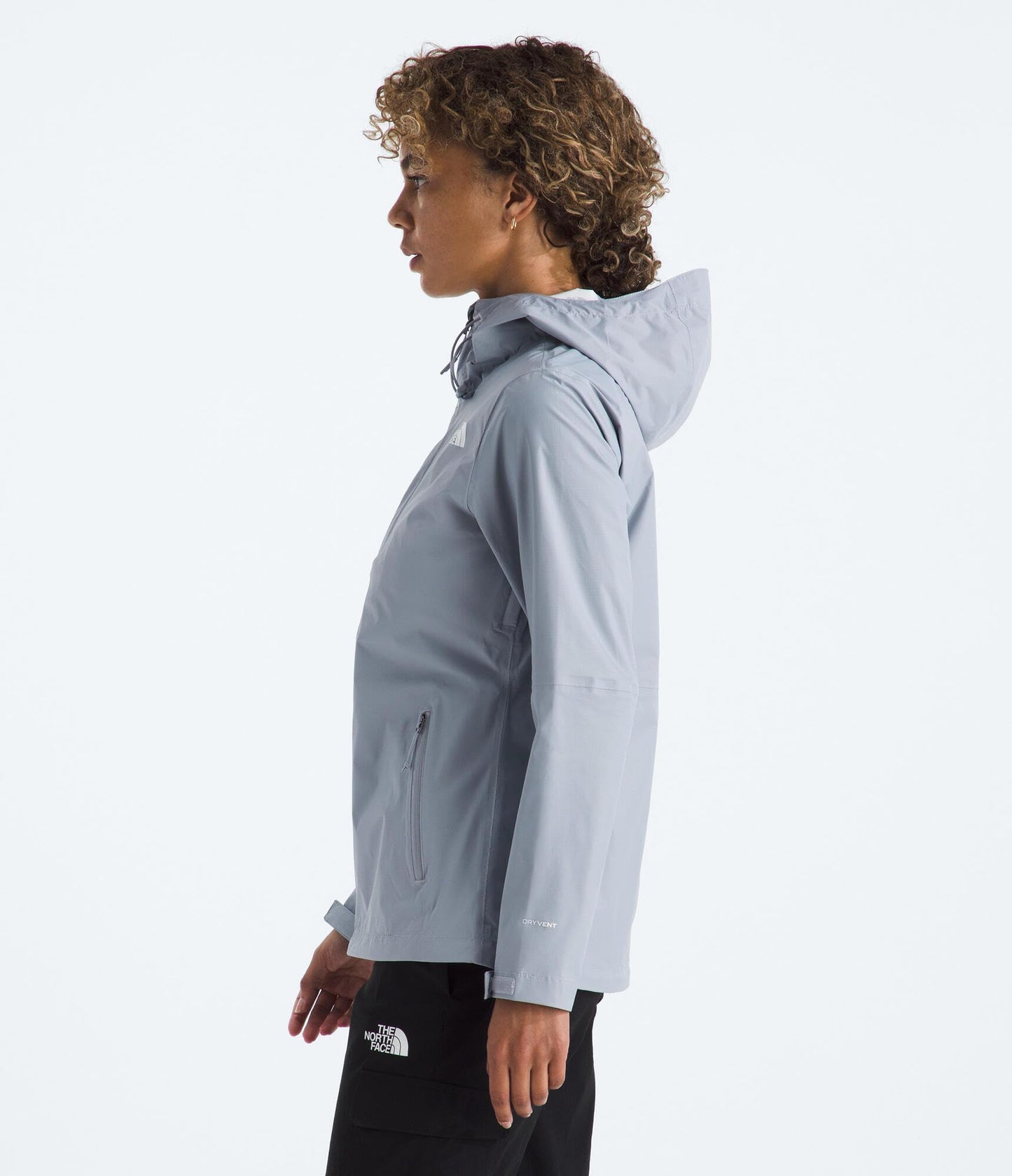 THE NORTH FACE Women's Alta Vista Rain Jacket | 3 Piece Hood With Adjustable Cinch-cord, Waterproof, Breathable