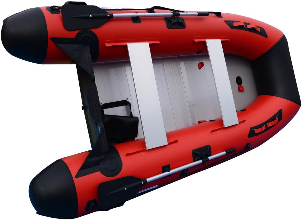 BRIS 10ft Inflatable Boat Inflatable Rafting Fishing Dinghy Tender Pontoon Boat