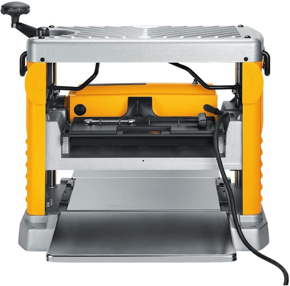 DEWALT Benchtop Planer, 15-Amp, 12-1/2-Inch, 3-Knife Cutter, 20,000 RPM, Corded (DW734)