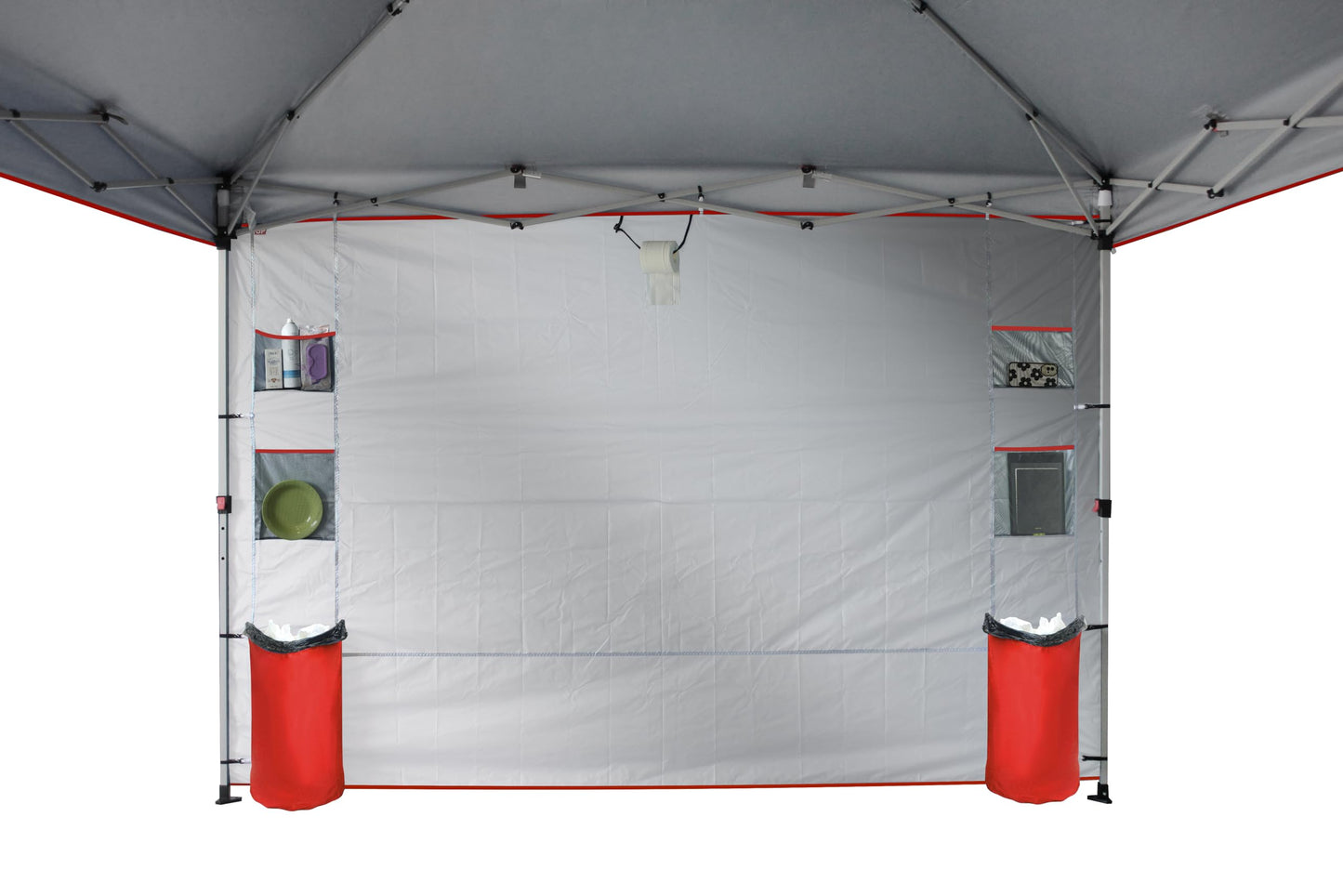 CROWN SHADES Canopy Tent 10x10 Pop Up Canopy Outdoor Shade with Pockets Sidewall, Easy Up Sun Shelter with One Person Set Up Center Lock, Portable Instant Camping Beach Canopy Tents, Forest Green