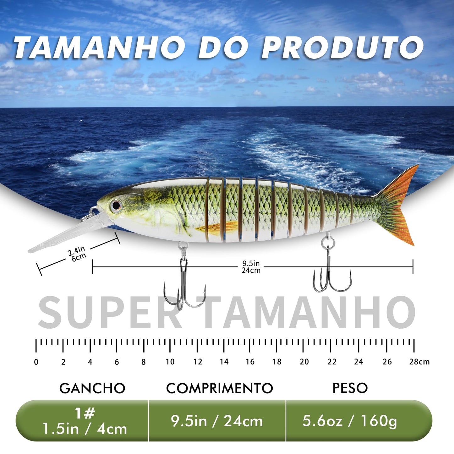 TRUSCEND Swimmax for Freshwater and Saltwater, Lifelike Fishing Lures for Bass Trout Crappie Walleye Pike Bluegill Salmon, Swimbait for Bass Fishing, Amazing Fishing Gear Gifts for Family Fishing