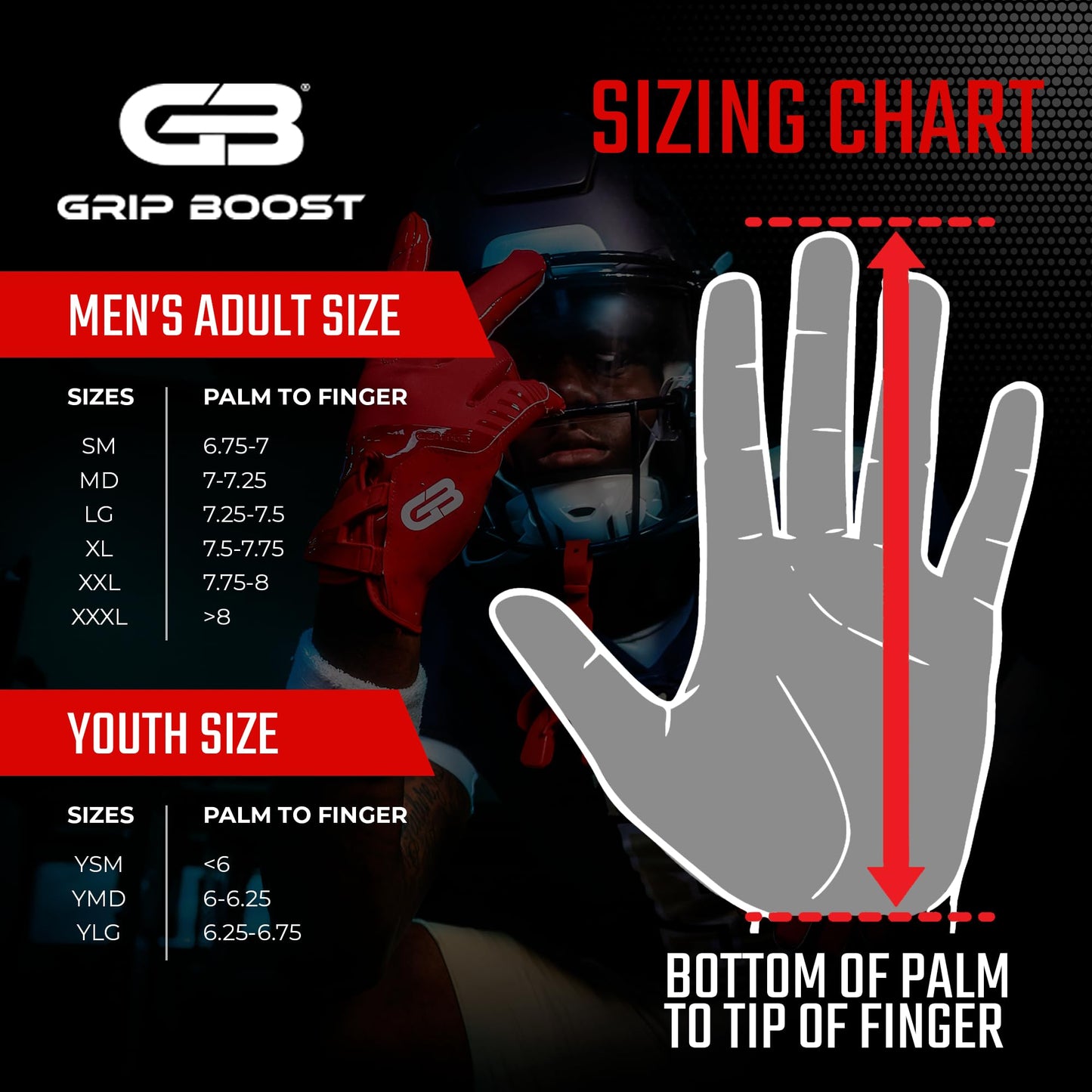 Grip Boost Football Gloves - Peace Stealth 6.0 Boost Plus Sticky Technology - Adult and Youth Football Gloves for Wide Receiver - Men's and Boys Sizes (White/Black, Youth Medium)