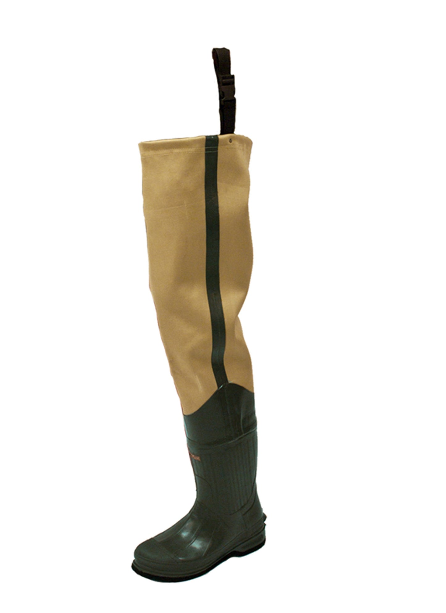 FROGG TOGGS Bull Frogg 3-ply PVC Canvas Bootfoot Hip Wader, Cleated or Felt