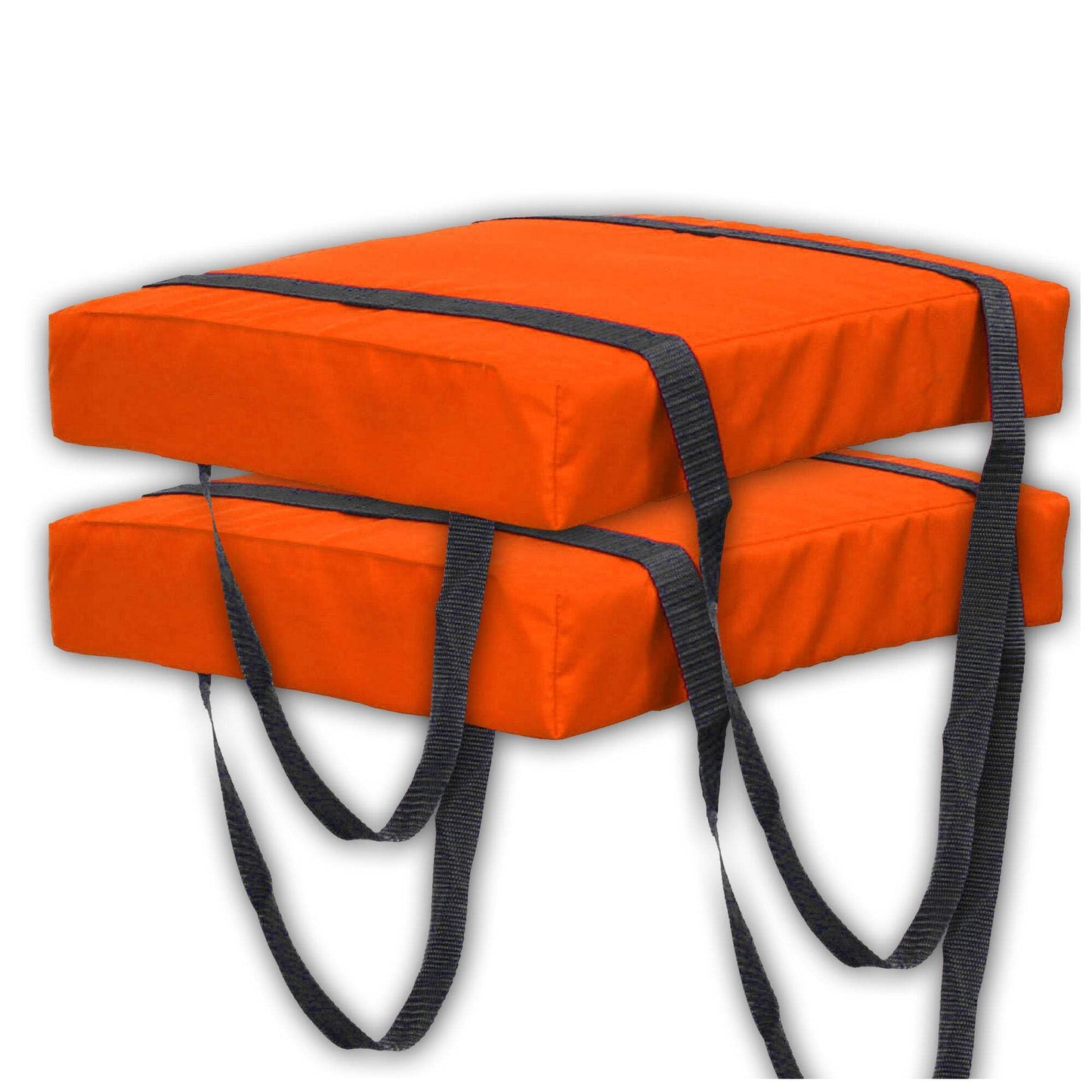 Bradley 2 Pack Type IV Boat Cushion USCG Approved Throwable Flotation Device; Coast Guard Approved Throw Preserver with Foam Cushion; throwable Boat Cushion Safety Device