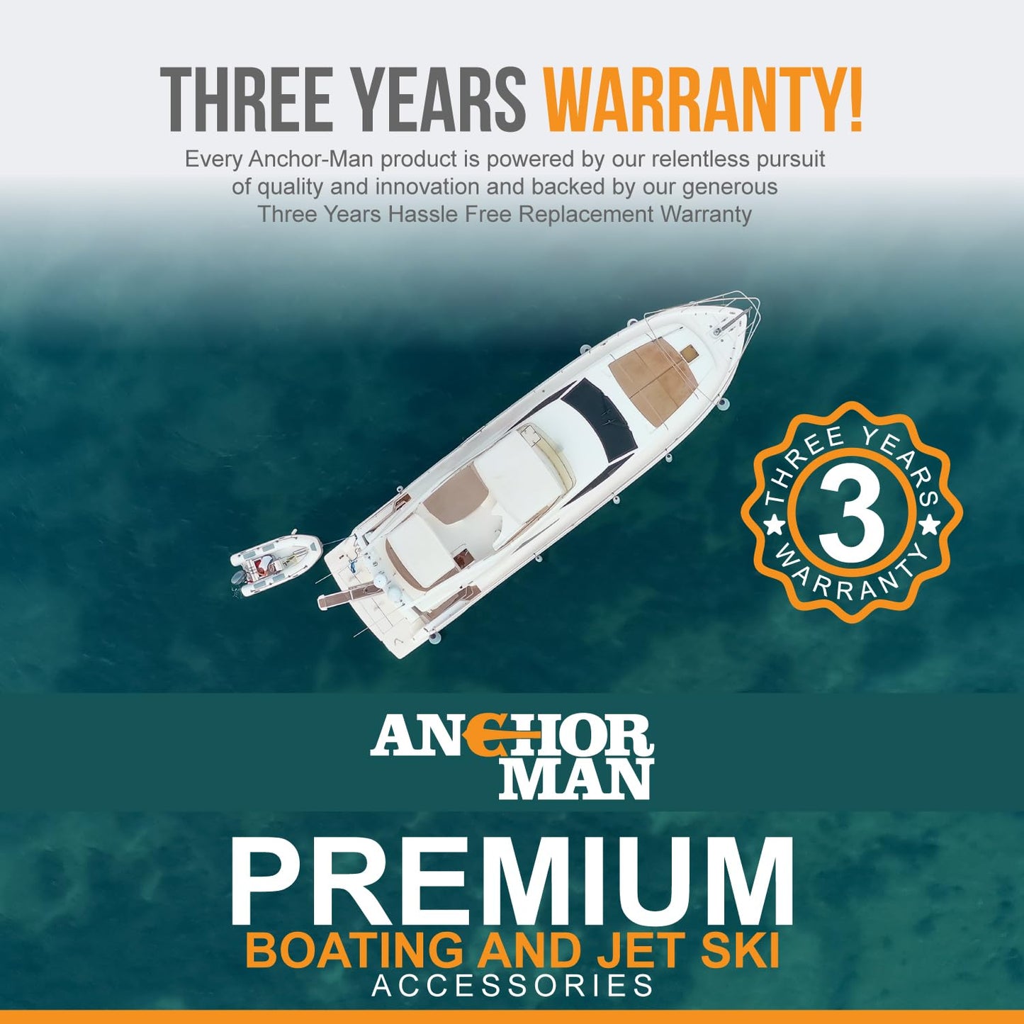 Anchor-Man Downrigger Weights, Vinyl Coated Downrigger Ball for Fishing Boats, Stable Keel Precision Control & Attracts Fish Easy Retrieval