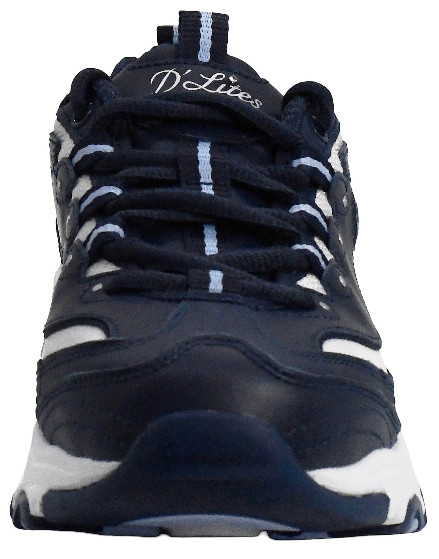 Skechers Women's D'Lites Fresh Start Memory Foam Lace-up Sneaker Fashion