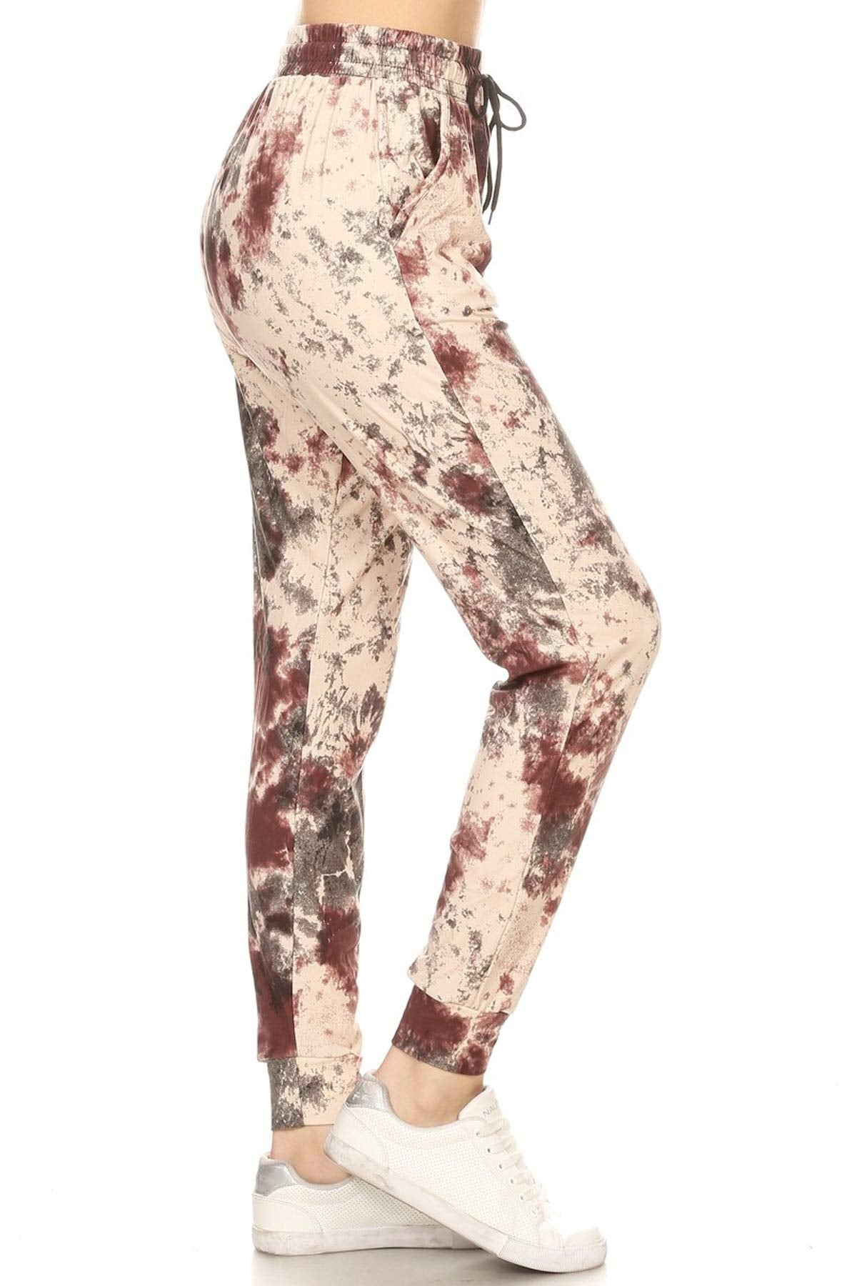 Leggings Depot Women's Relaxed-fit Jogger Track Cuff Sweatpants with Pockets for Yoga, Workout