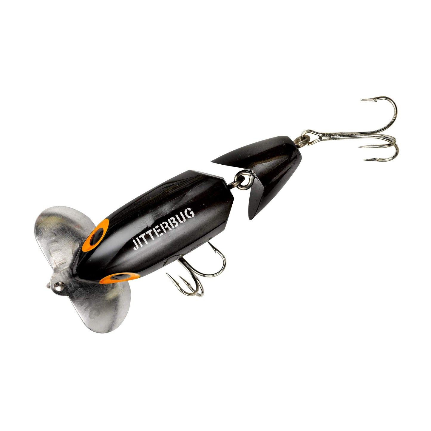 Jitterbug Topwater Bass Fishing Lure - Excellent for Night Fishing