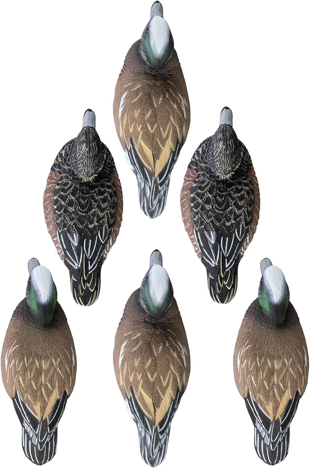 Higdon Outdoors Standard Widgeon Duck Decoys, Foam-Filled