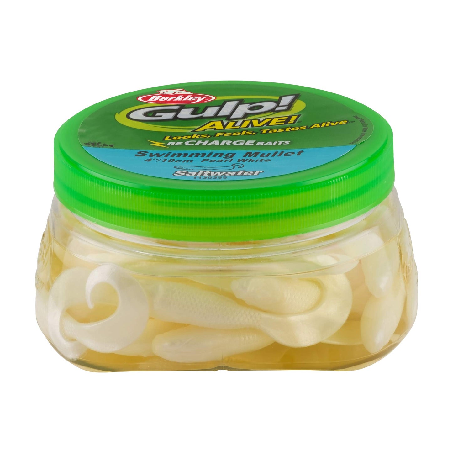 Berkley Gulp! Alive! Swimming Mullet Saltwater Fishing Soft Bait