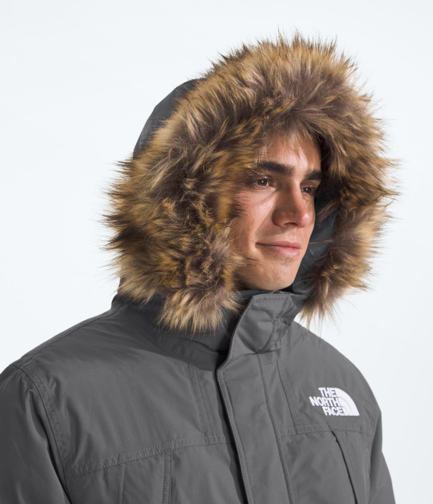 THE NORTH FACE Men's McMurdo Parka | Long Waterproof Winter Jacket With 600 Fill Waterfowl Down Insulation