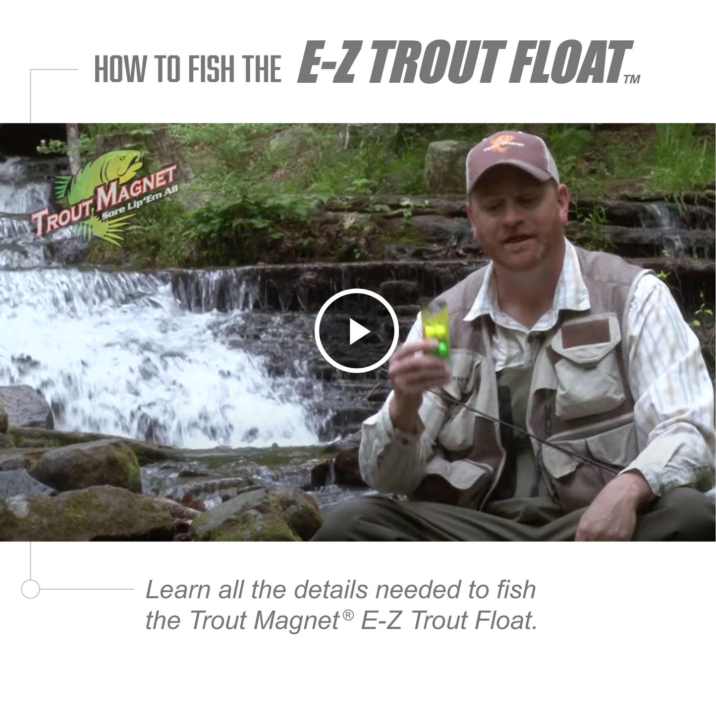 Trout Magnet E-Z Trout Floats - 36 Easy to Adjust Slotted Fishing Bobbers - Freshwater and Saltwater Teardrop Fishing Strike Indicators - Made in The USA by Leland's Lures - Ultra-Responsive Floats