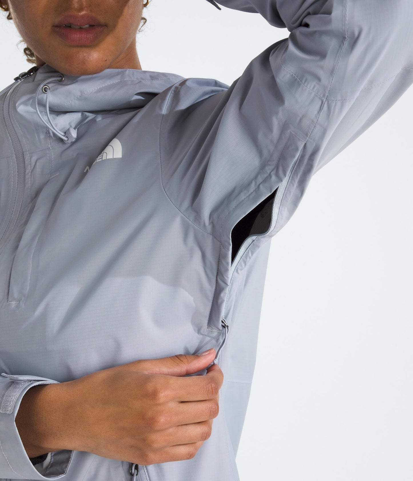 THE NORTH FACE Women's Alta Vista Rain Jacket | 3 Piece Hood With Adjustable Cinch-cord, Waterproof, Breathable