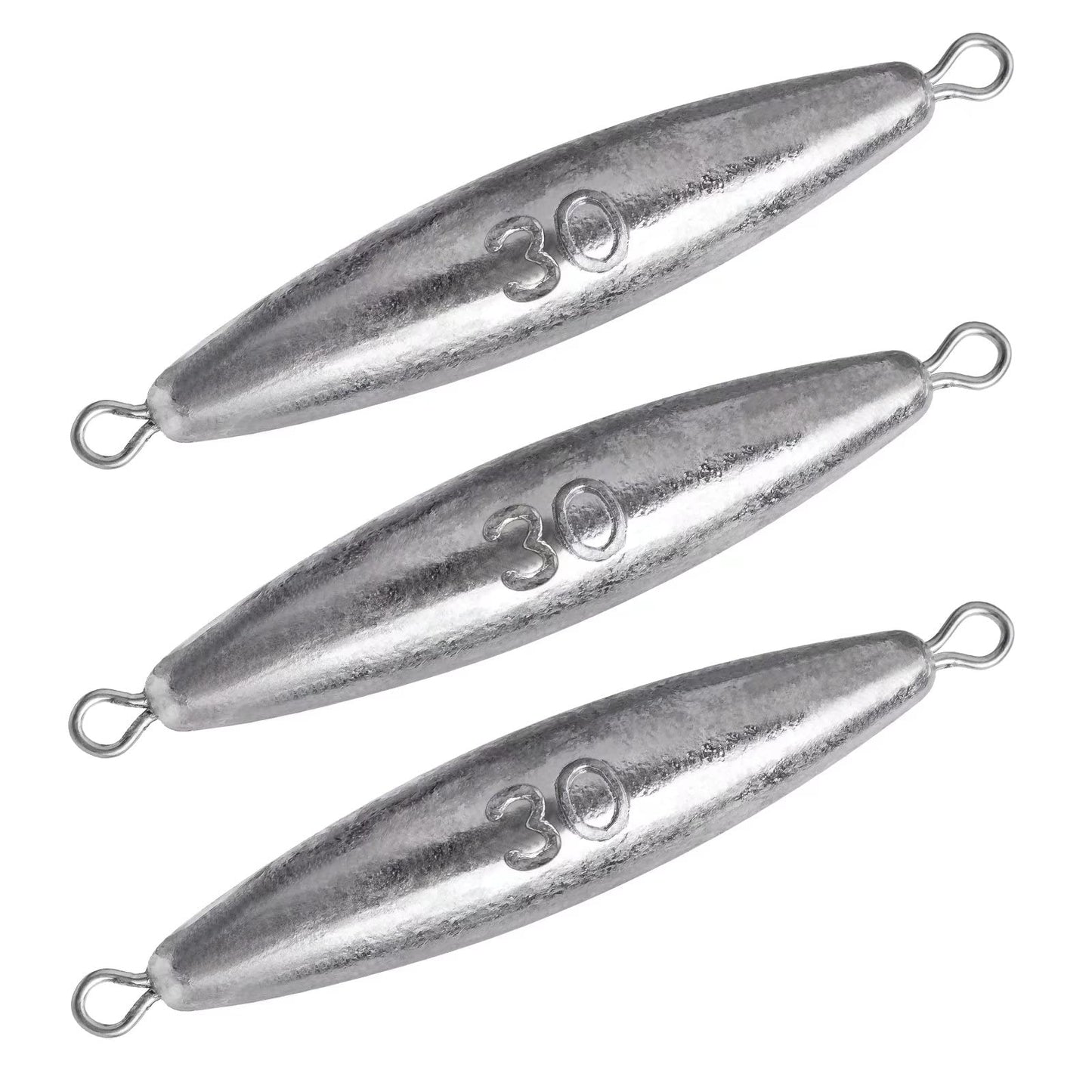 THKFISH Fishing Weights Kit - Inline, Trolling, Double Ring, Tor-pedo, Catfishing, Saltwater & Surf Fishing Weights - Coin, Disc & Pyramid Sinkers
