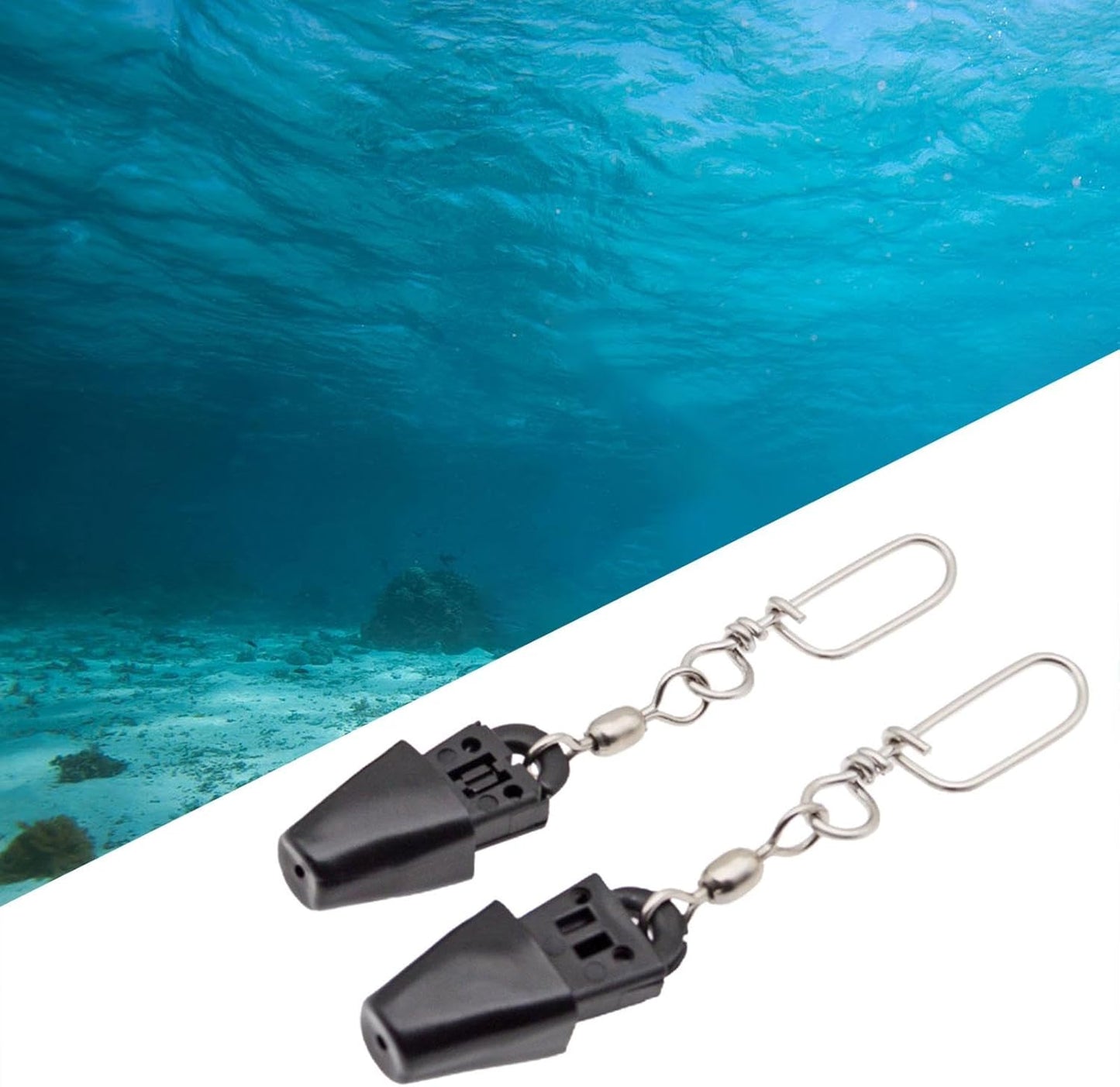 2X Fishing Downrigger Release Clips with Snap Professional Easy to Install Fishing Accessory for Trolling Planer Board