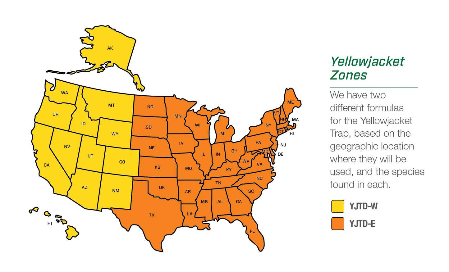 RESCUE! Disposable Summer Yellowjacket Trap - Mountain & Pacific Formula - 6 Traps