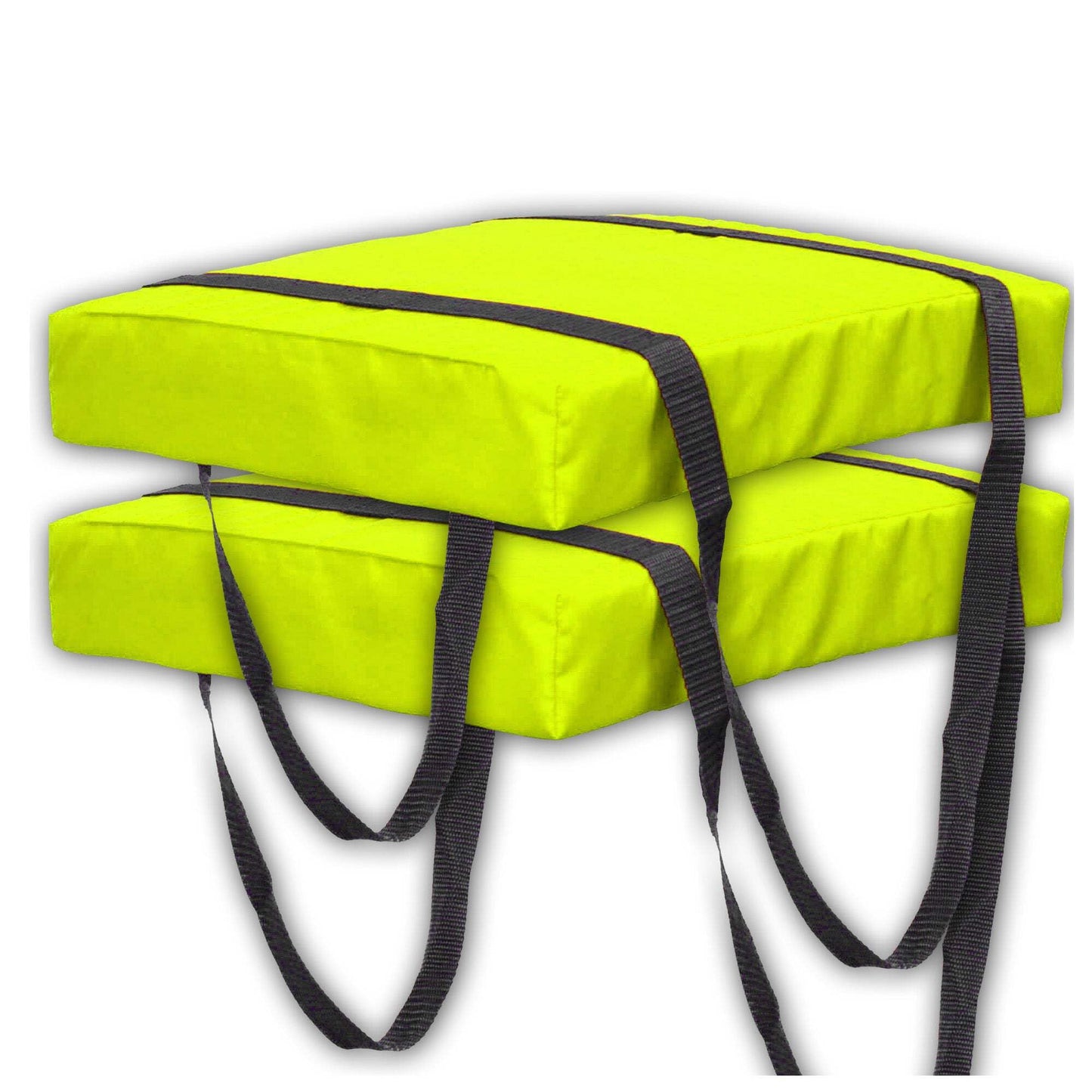 Bradley 2 Pack Type IV Boat Cushion USCG Approved Throwable Flotation Device; Coast Guard Approved Throw Preserver with Foam Cushion; throwable Boat Cushion Safety Device