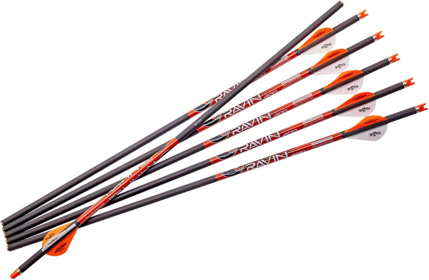 Ravin Carbon Crossbow Arrows 400 Grain .003 - Six Pack, UPC :815942021385