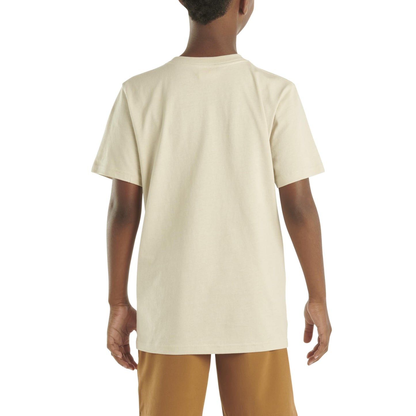 Carhartt Boys' Knit Short Sleeve Crewneck Logo T-Shirt