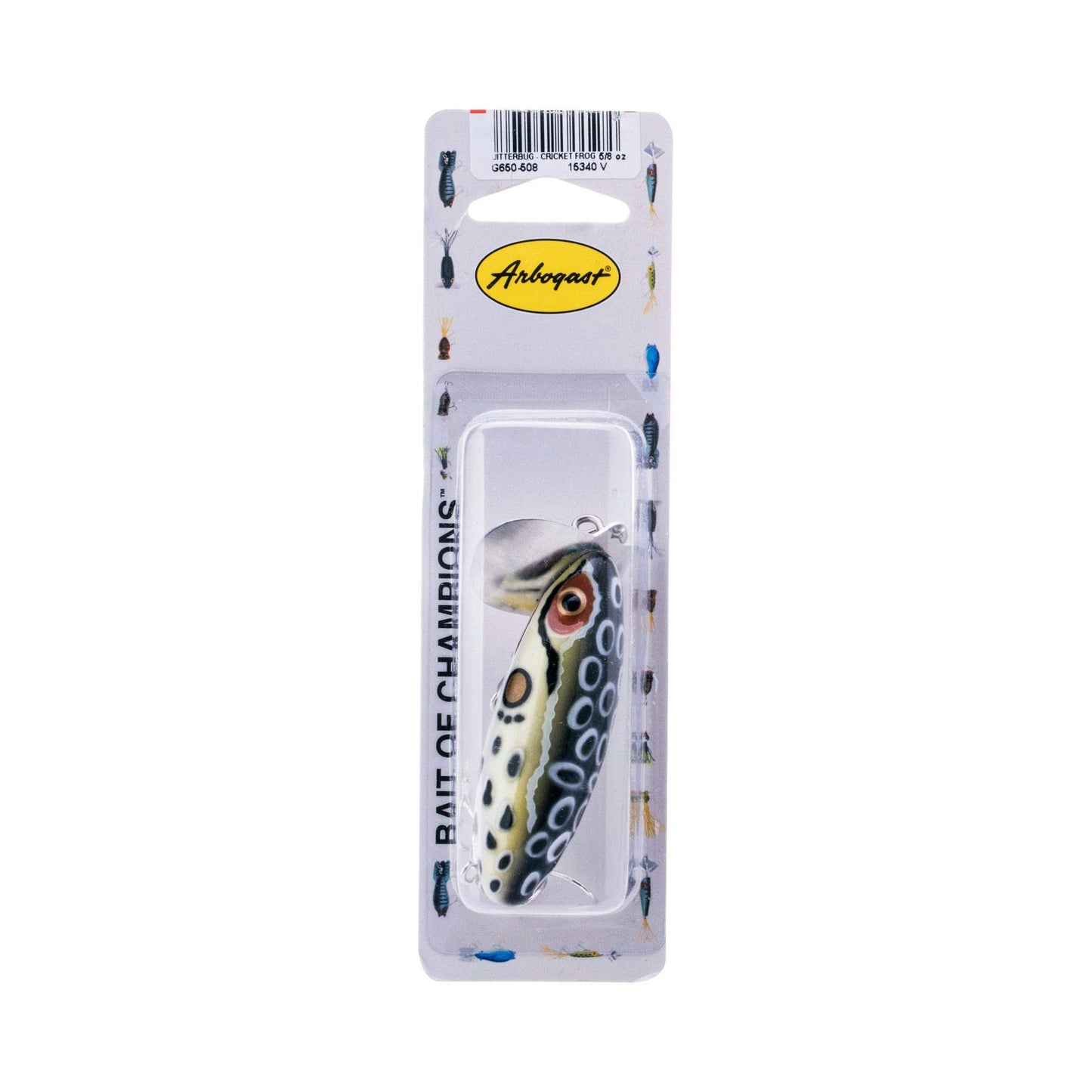 Jitterbug Topwater Bass Fishing Lure - Excellent for Night Fishing