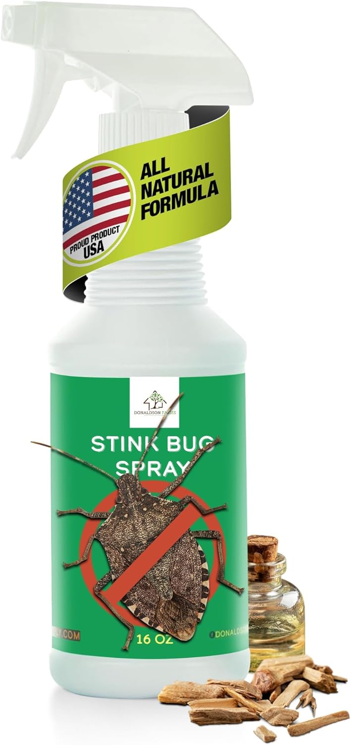 Stink Bug Spray - Naturally Eliminate Stink Bugs for a Refreshing Home Atmosphere, Keeping Unwelcome Intruders at Bay, 16oz