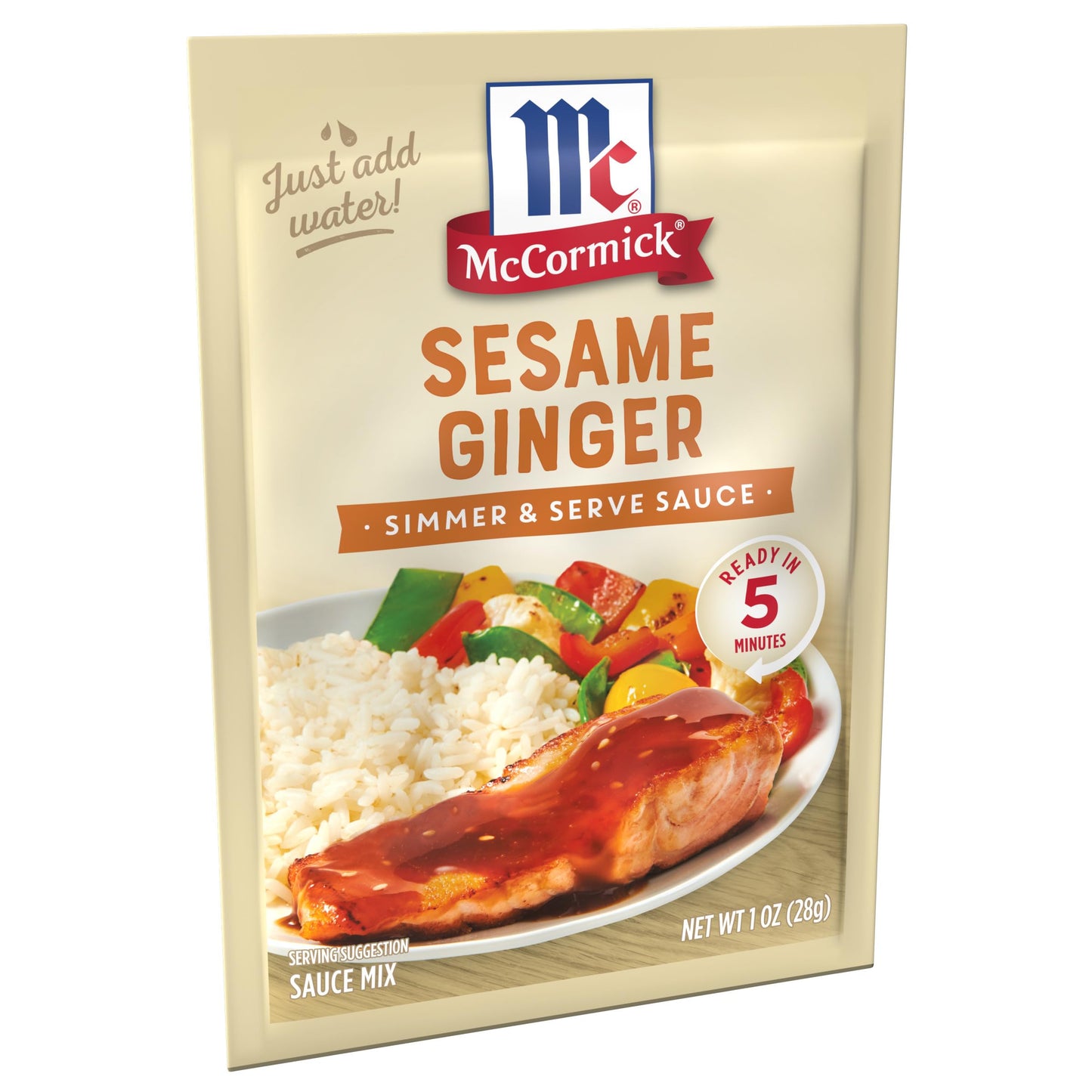 McCormick Lemon Herb Butter Simmer & Serve Sauce Mix, 0.87 oz (Pack of 12)
