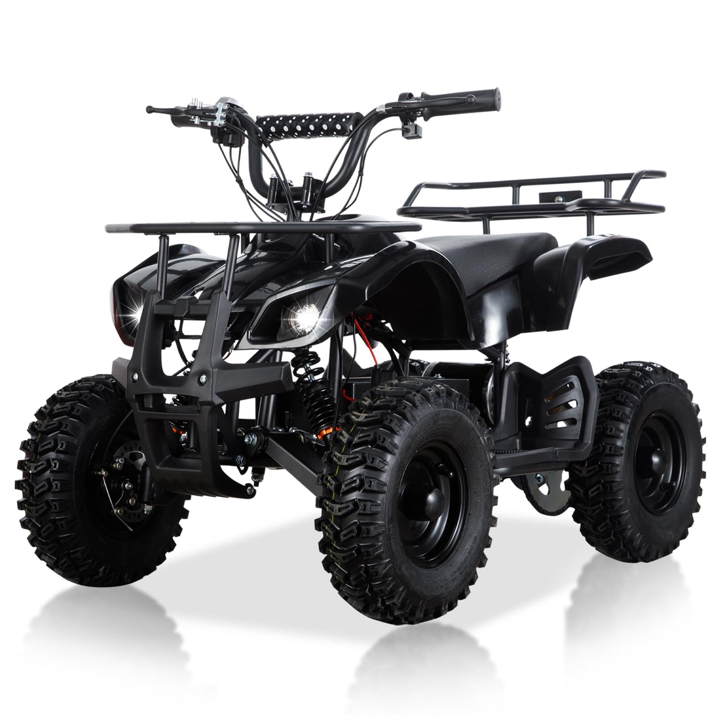 36V Electric ATV Dirt Quad Electric Four-Wheeled ATV with 500W Brushless Powerful Motor Off-Road Vehicle Electric Kids ATV Ride on ATV for Big Boys Girls Ages 5+, Black