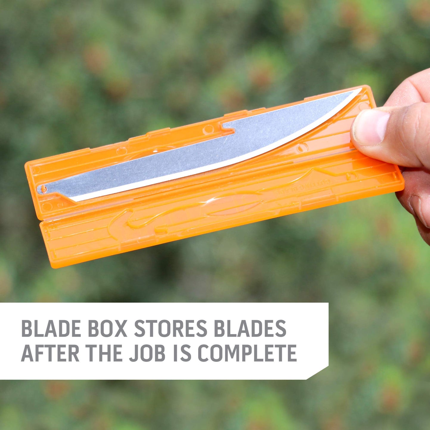 OUTDOOR EDGE 3.5" RazorSafe Replacement Sharp-Point Knife Blades, 24 Piece Value Pack
