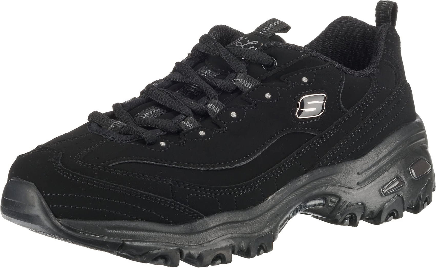Skechers Women's D'Lites Fresh Start Memory Foam Lace-up Sneaker Fashion