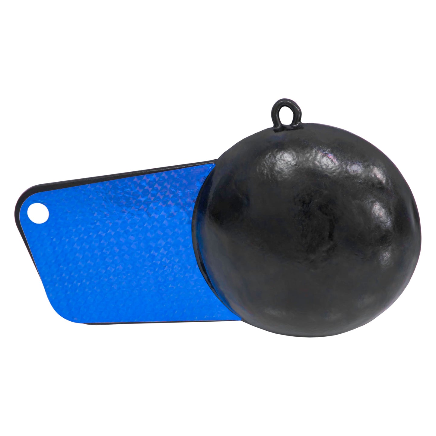 Extreme Max 3006.6747 Pancake Downrigger Weight with Protective Coating - 8 lbs.,Black