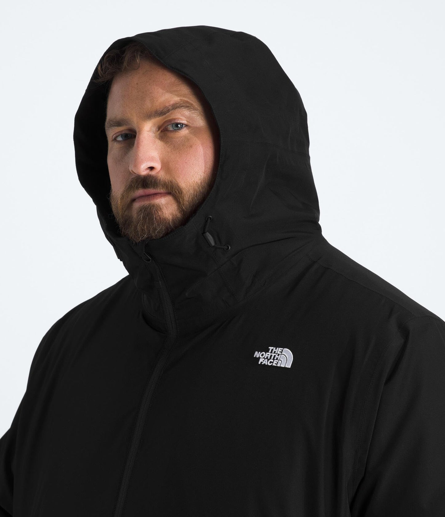 THE NORTH FACE Men's Carto Mono Triclimate Hooded Jacket (Standard & Big Size) | Insulated Winter Coat Wind & Water Resistant